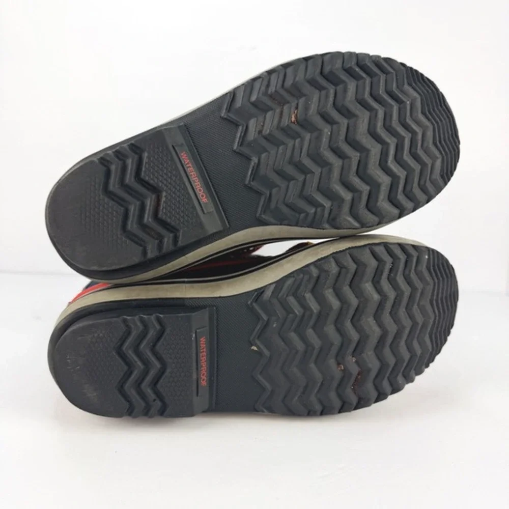 Sorel Yoot Pac 2 Size 5 Waterproof Navy Blue‎ Red Kids Snow Winter Boots Outdoor